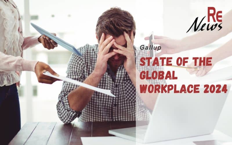Gallup State of the Global Workplace 2024: Lebenszufriedenheit und Stresslevel deutscher Arbeitnehmender im Sinkflug
