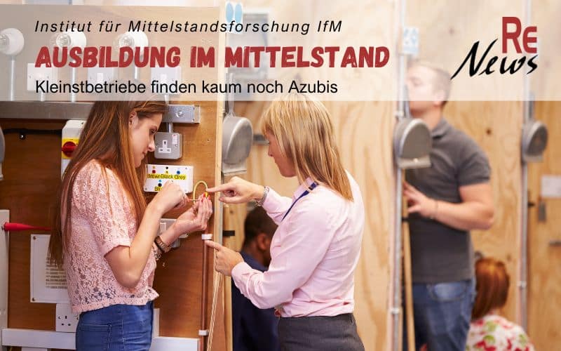 Ausbildung im Mittelstand. IfM berichtet von Problemen von und Lösungsansätzen für KMUs