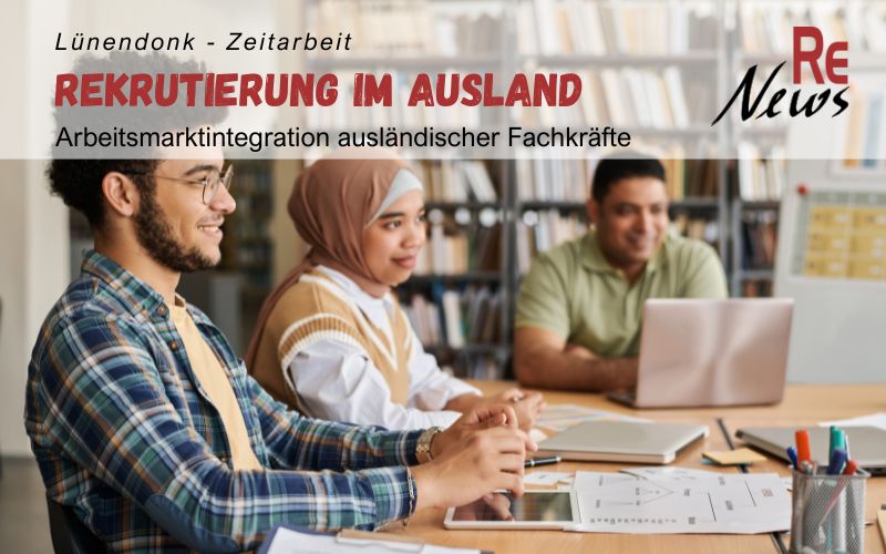 Lündendonk Studie zur Arbeitsmarktintegration ausländischer Fach- und Arbeitskräfte 2024