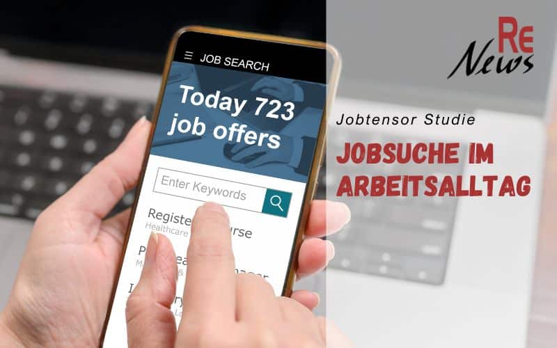 Jobtensor Studie - Jobsuche im Arbeitsalltag