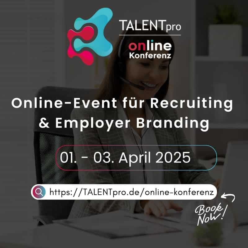 TALENTpro Online Konferenz 1.-3. April 2025